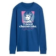 thumbnail image 1 of Golden Girls - I Need Cheesecake - Men's Long Sleeve T-Shirt, 1 of 5