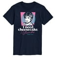 thumbnail image 1 of Golden Girls - I Need Cheesecake - Men's Short Sleeve Graphic T-Shirt, 1 of 5
