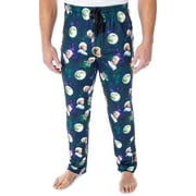 SEVEN TIMES SIX Golden Girls Men's 4 Character Moon Allover Print Sleep Lounge Pajama Pants Loungewear Sleepwear