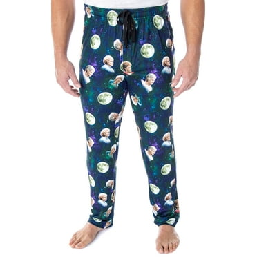 Golden Girls Men's 4 Character Moon Allover Print Sleep Lounge Pajama Pants Loungewear Sleepwear