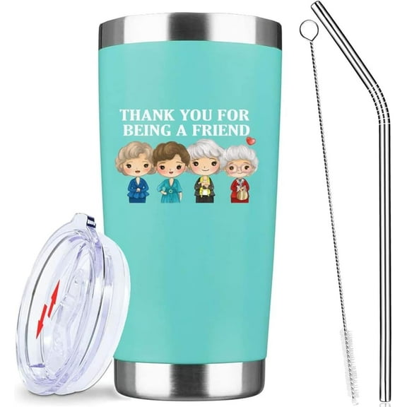 Golden Girls Merchandise,Golden Girls Gifts,Thank You for Being A Friend,Golden Girls Mug,Friendship Birthday Mothers Day Gifts for Women Buddies Besties Sister Female-Golden Girls (Mint)