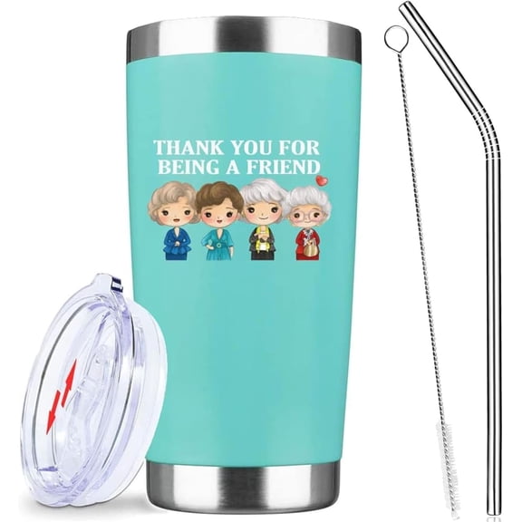 Golden Girls Merchandise,Golden Girls Gifts,Thank You for Being A Friend,Golden Girls Mug,Friendship Birthday Mothers Day Gifts for Women Buddies Besties Sister Female-Golden Girls (Mint)
