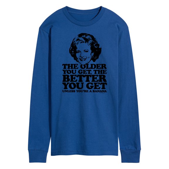 Golden Girls - Older You Get Banana - Men's Long Sleeve T-Shirt