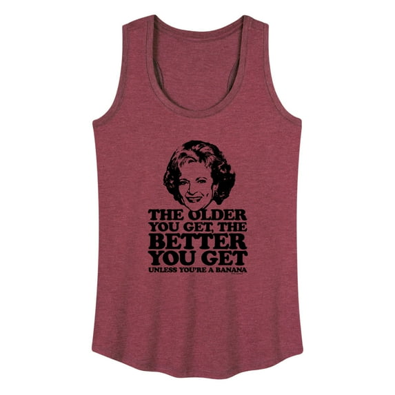 Golden Girls - Older You Get Banana - Women's Racerback Tank Top