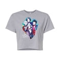 thumbnail image 1 of Golden Girls - Paint Splatter Group - Juniors Cropped Cotton Blend T-Shirt, 1 of 5