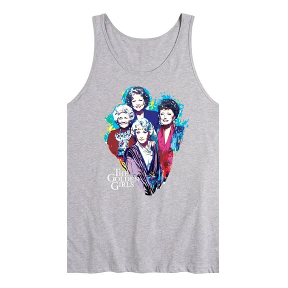 Golden Girls - Paint Splatter Group - Men's Jersey Tank Top