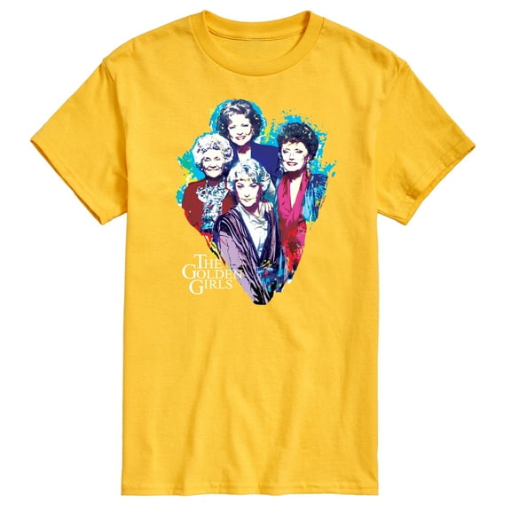Golden Girls - Paint Splatter Group - Men's Short Sleeve Graphic T-Shirt