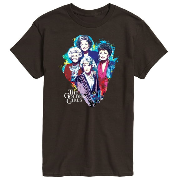 Golden Girls - Paint Splatter Group - Men's Short Sleeve Graphic T-Shirt