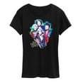 thumbnail image 1 of Golden Girls - Paint Splatter Group - Women's Short Sleeve Graphic T-Shirt, 1 of 5