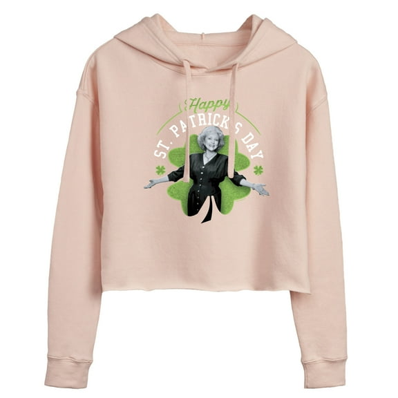 Golden Girls - Party Nap - Juniors Cropped Pullover Hoodie