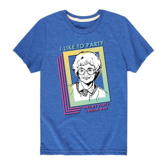 Golden Girls - Party Nap - Toddler And Youth Short Sleeve Graphic T-Shirt