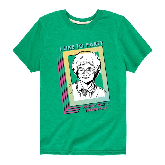 Golden Girls - Party Nap - Toddler And Youth Short Sleeve Graphic T-Shirt