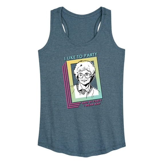 Golden Girls - Party Nap - Women's Racerback Tank Top
