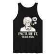 thumbnail image 1 of Golden Girls - Picture It Sicily - Men's Jersey Tank Top, 1 of 5