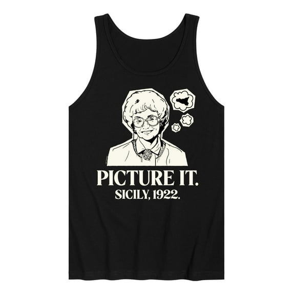Golden Girls - Picture It Sicily - Men's Jersey Tank Top