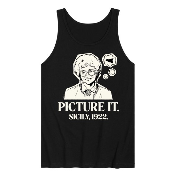 Golden Girls - Picture It Sicily - Men's Jersey Tank Top
