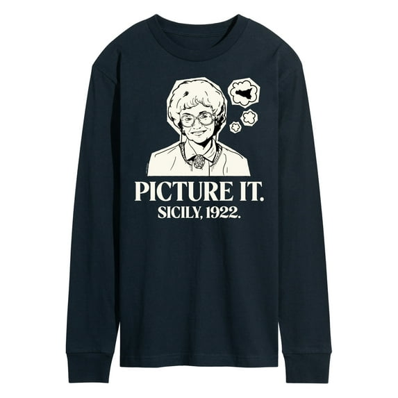 Golden Girls - Picture It Sicily - Men's Long Sleeve T-Shirt