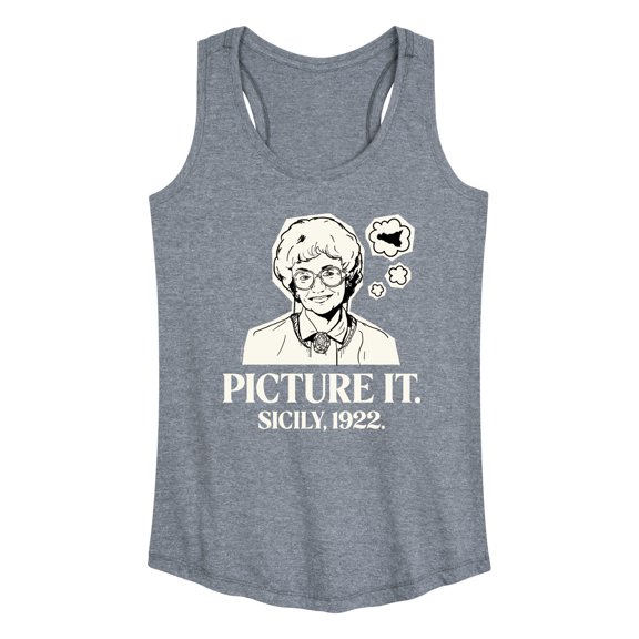 Golden Girls - Picture It Sicily - Women's Racerback Tank Top