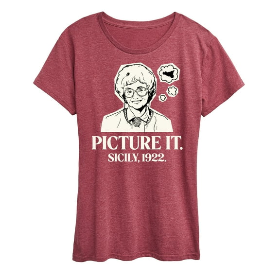 Golden Girls - Picture It Sicily - Women's Short Sleeve Graphic T-Shirt