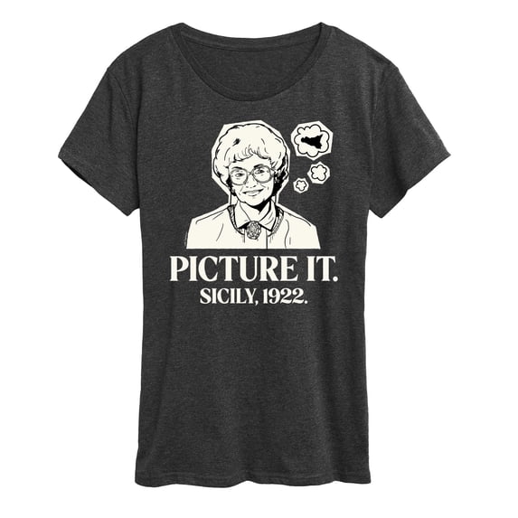 Golden Girls - Picture It Sicily - Women's Short Sleeve Graphic T-Shirt