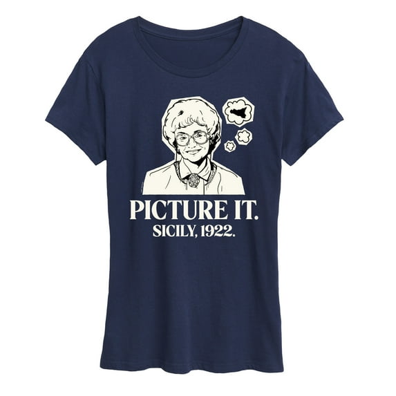 Golden Girls - Picture It Sicily - Women's Short Sleeve Graphic T-Shirt