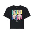 thumbnail image 1 of Golden Girls - Pop Art - Juniors Cropped Cotton Blend T-Shirt, 1 of 5