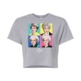 thumbnail image 1 of Golden Girls - Pop Art - Juniors Cropped Cotton Blend T-Shirt, 1 of 5