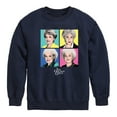 thumbnail image 1 of Golden Girls - Pop Art - Toddler And Youth Crewneck Fleece Sweatshirt, 1 of 5