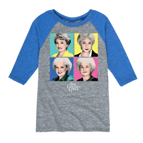 Golden Girls - Pop Art - Toddler And Youth Raglan Graphic T-Shirt