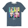 thumbnail image 1 of Golden Girls - Pop Art - Toddler And Youth Short Sleeve Graphic T-Shirt, 1 of 5