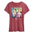 thumbnail image 1 of Golden Girls - Pop Art - Women's Short Sleeve Graphic T-Shirt, 1 of 5
