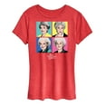 thumbnail image 1 of Golden Girls - Pop Art - Women's Short Sleeve Graphic T-Shirt, 1 of 5