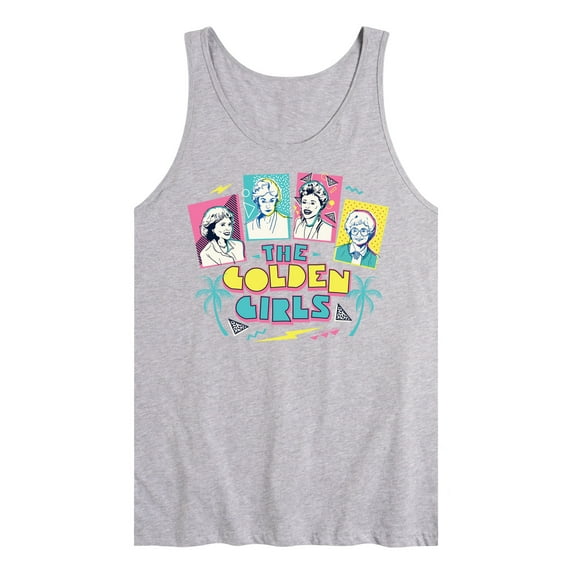 Golden Girls - Retro Logo Group - Men's Jersey Tank Top