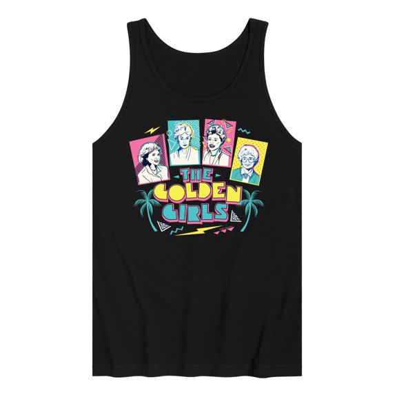 Golden Girls - Retro Logo Group - Men's Jersey Tank Top