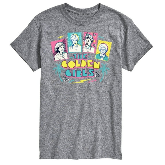 Golden Girls - Retro Logo Group - Men's Short Sleeve Graphic T-Shirt