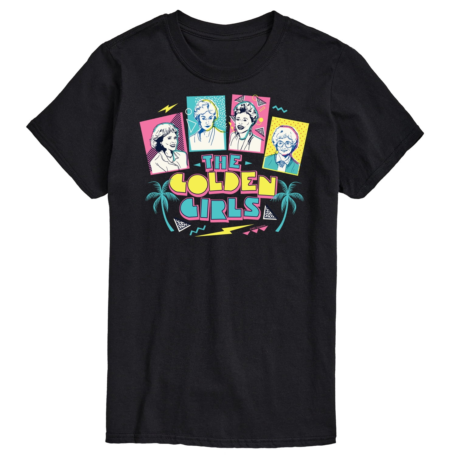 Golden Girls - Retro Logo Group - Men's Short Sleeve Graphic T-Shirt -  Walmart.com, image size:1500x1500
