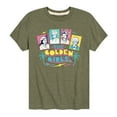 thumbnail image 1 of Golden Girls - Retro Logo Group - Toddler And Youth Short Sleeve Graphic T-Shirt, 1 of 5