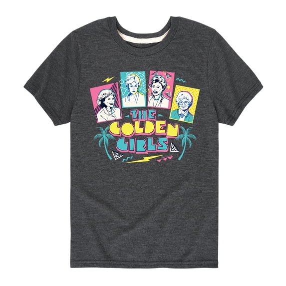 Golden Girls - Retro Logo Group - Toddler And Youth Short Sleeve Graphic T-Shirt
