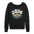 thumbnail image 1 of Golden Girls - Retro Logo Group - Women's Lightweight French Terry Long Sleeve Shirt, 1 of 5