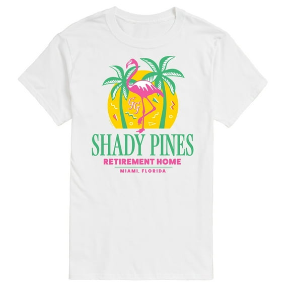 Golden Girls - Shady Pines Retirement Home - Men's Short Sleeve Graphic T-Shirt
