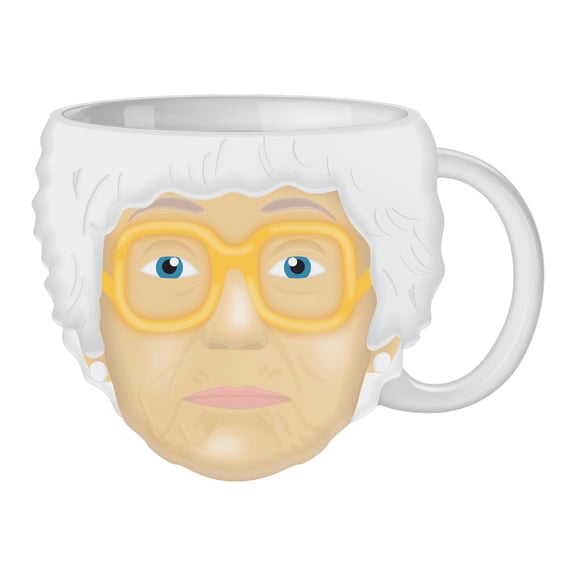 Golden Girls Sophia Face Ceramic 3D Sculpted Mug