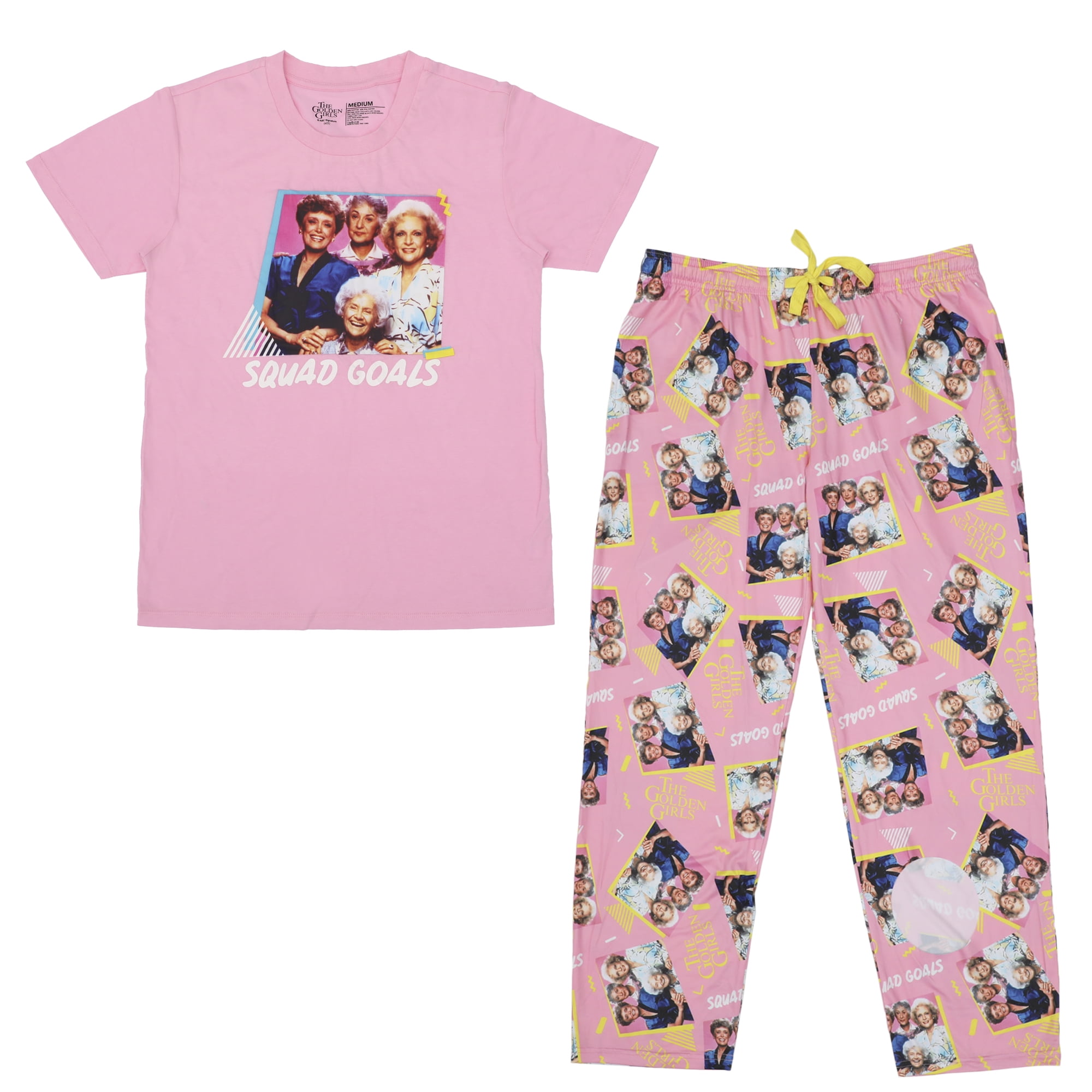 Golden Girls Squad Goals Women s Sleep Set Small
