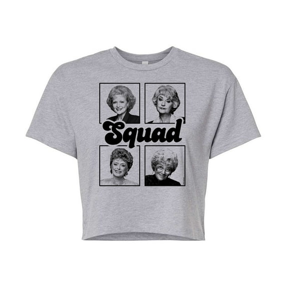 Golden Girls - Squad - Juniors Cropped Cotton Blend T-Shirt