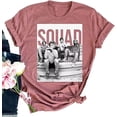 thumbnail image 1 of Golden Girls Squad T-Shirt Women Golden Girls Letter Graphic TV Show Shirts Best Friends Squad Short Sleeve Casual Tees Tops, 1 of 2