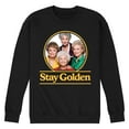 thumbnail image 1 of Golden Girls - Stay Golden Group - Men's Crew Neck Fleece Pullover, 1 of 5