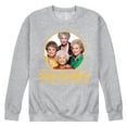 thumbnail image 1 of Golden Girls - Stay Golden Group - Men's Crew Neck Fleece Pullover, 1 of 5