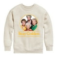 thumbnail image 1 of Golden Girls - Stay Golden Group - Toddler And Youth Crewneck Fleece Sweatshirt, 1 of 5