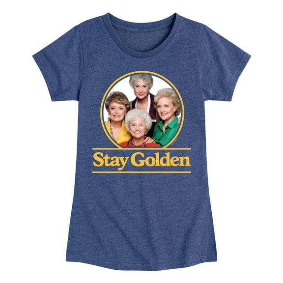 Golden Girls - Stay Golden Group - Toddler And Youth Girls Short Sleeve Graphic T-Shirt