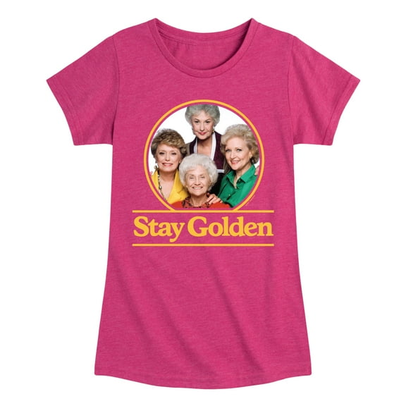 Golden Girls - Stay Golden Group - Toddler And Youth Girls Short Sleeve Graphic T-Shirt