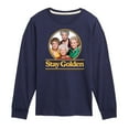 thumbnail image 1 of Golden Girls - Stay Golden Group - Toddler And Youth Long Sleeve Graphic T-Shirt, 1 of 5